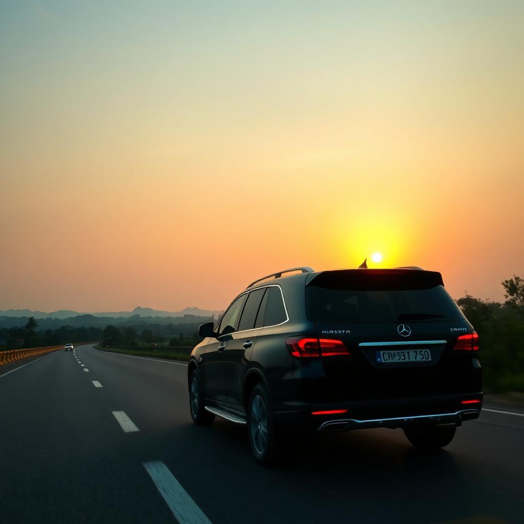 Luxury chauffeur-driven SUV for premium tours